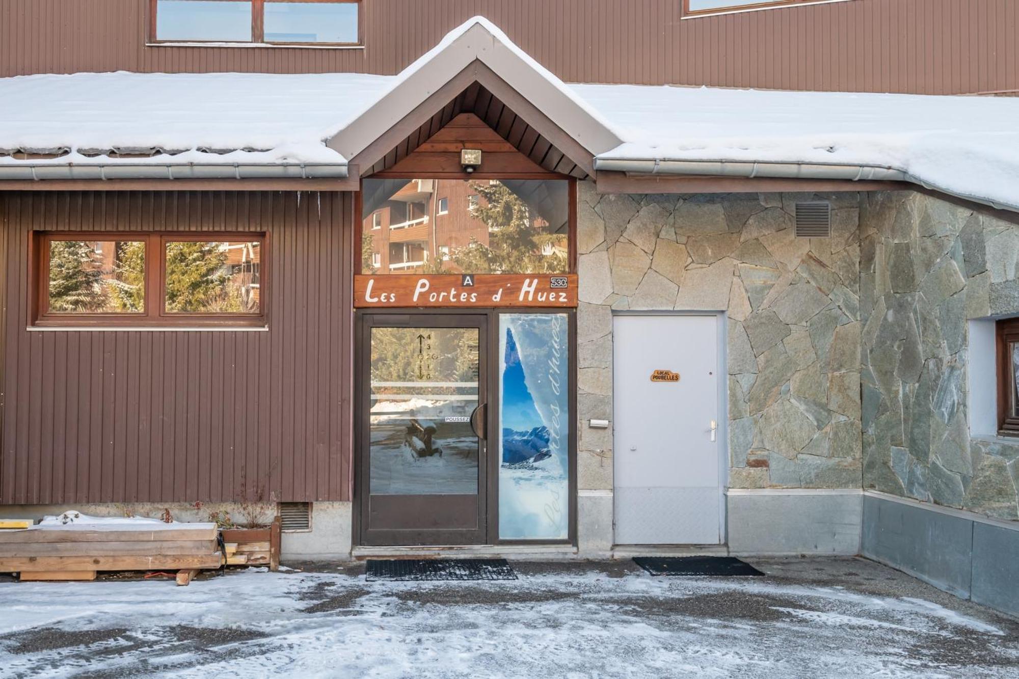 Appartement Confortable A L'Alpe D'Huez De 27 M² Avec Vue Montagne Dış mekan fotoğraf