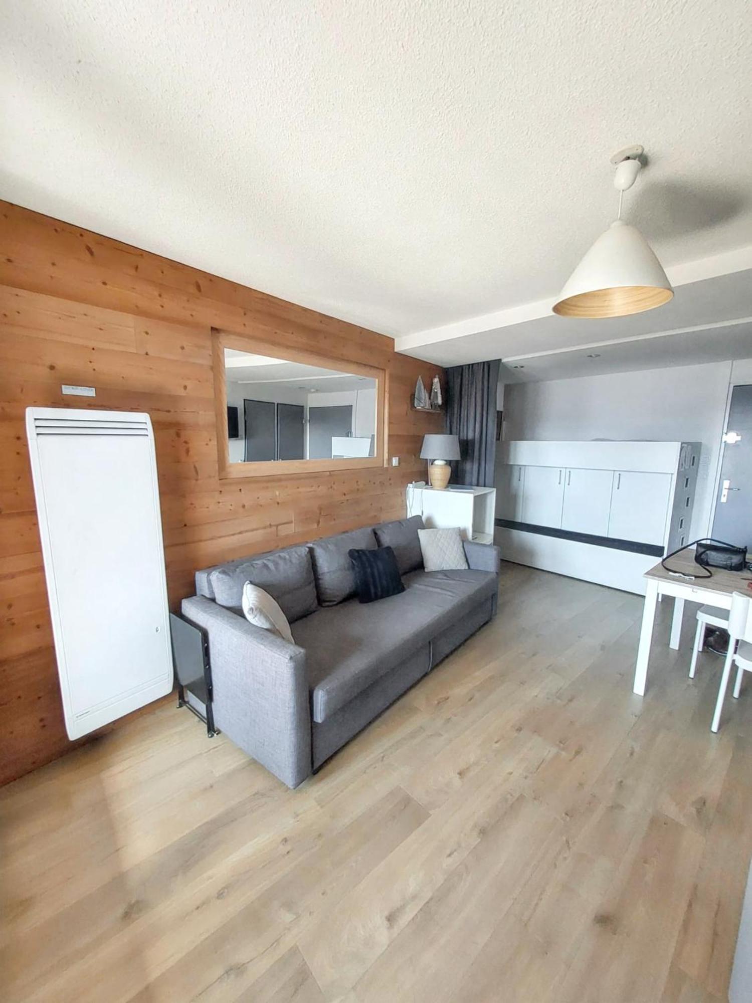 Appartement Confortable A L'Alpe D'Huez De 27 M² Avec Vue Montagne Dış mekan fotoğraf